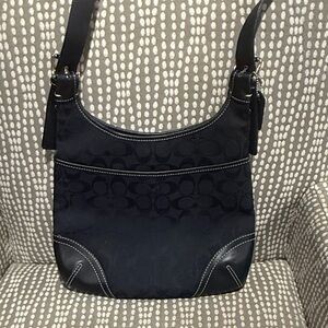 Coach Black Shoulder Bag
